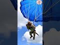 paraşüt ile atlayış yapan maymun! #paraşüt #maymun #maymunlar #monkey #monkeyreels #viral #keşfet