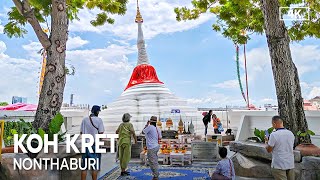 Koh Kret Island near Bangkok, Thailand Walking Tour [4K] screenshot 5