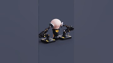 oddly satisfying 3d looping animation #shorts #shortsfeed #satisfying #animation