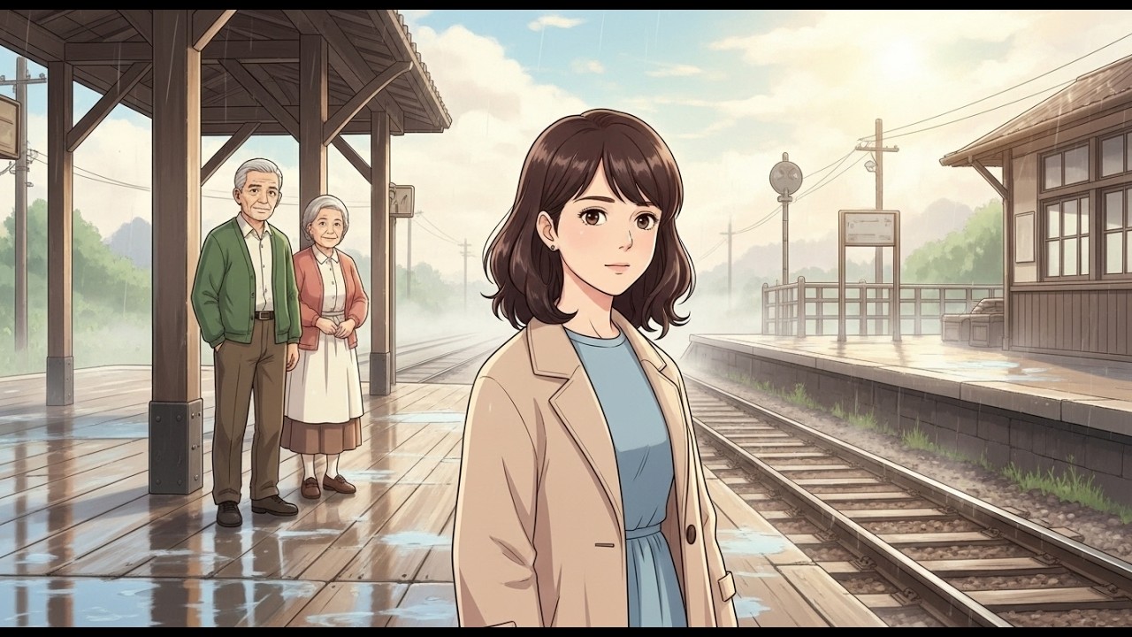 The Old Train Station in the Rain | A Gentle Homecoming (Part 2)