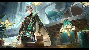 Al Haitham Quickbloom Spiral Abyss Golden Wolflord 1 rotation