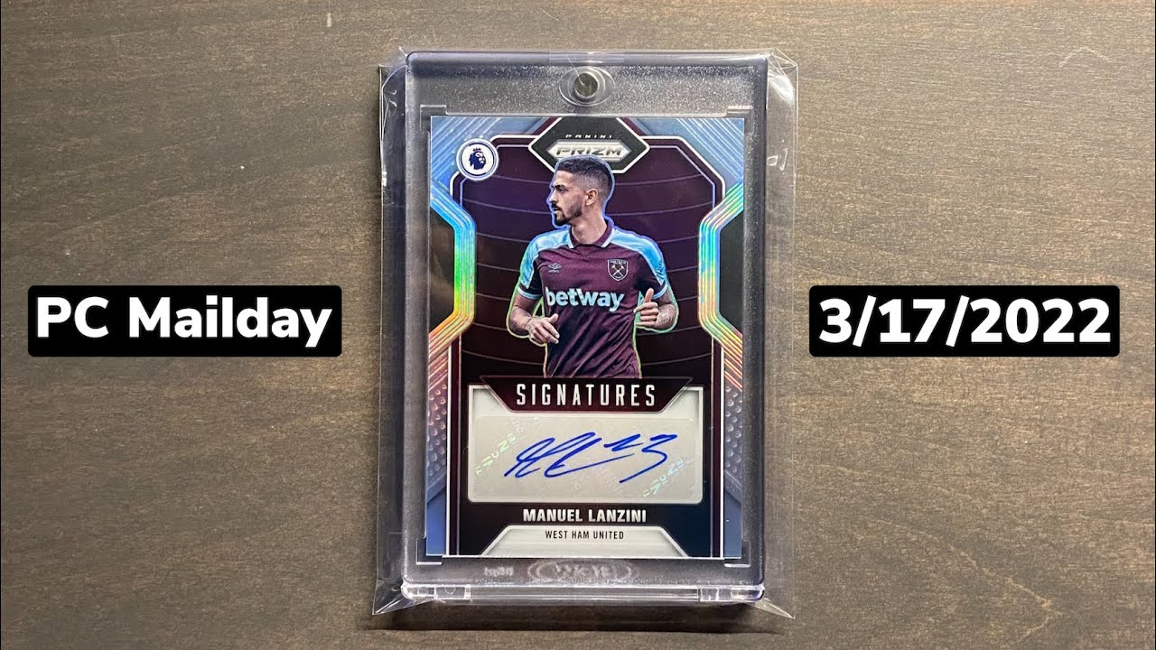 2022 PC Mailday Unboxing #3 - Autograph Hit From a 5 Case 21/22 Prizm EPL Player Break!