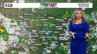 DFW Weather: Isolated rain and thunderstorms possible Monday in 14 day forecast
