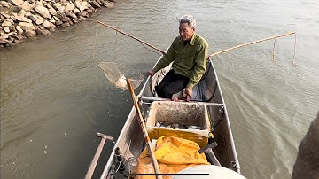 Đi test máy kích cá thả kéo cáp thực tế bác khách xem pin 390A 12V và máy vm44s bản cáo cấp