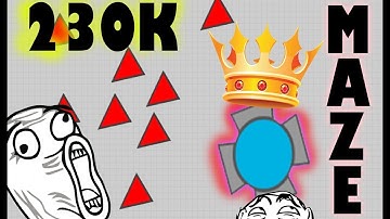 diepio maze king  | overlord game play