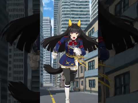 【grok】直進行軍#grok #ウマ娘プリティーダービー #カルストンライトオ #デュランダル