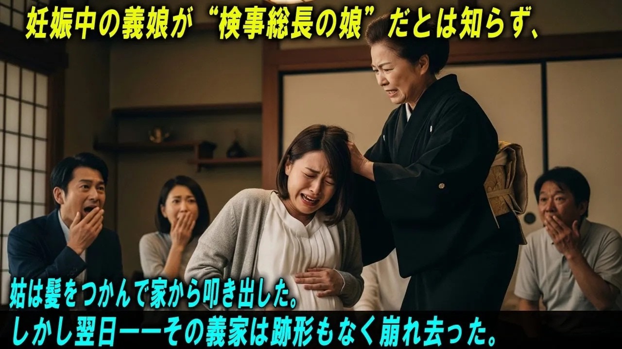 私が妊娠6ヶ月のお腹を抱えて冷たいコンクリートの上に倒れた時、姑は私の髪を掴みながらこう叫びました。「貧乏人のくせに、うちのお金を盗むなんて！」夫はドア一枚隔てた向こうで、私の必死の訴えを無視しました。「信じて」と泣き叫んでも、返ってきたのは「母さんがそんなこと言うはずがない」という冷たい言葉。携帯も財布も持たず、裸足のまま雨に打たれた私は、警備員さんから借りた携帯で、ある番号をプッシュしま...