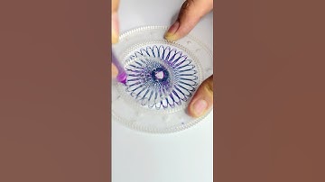 Spirograph Art Time-Lapse: Watch Satisfying Patterns Emerge.#shorts  #spirogragh  #2024 #ASMR #relax