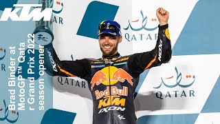 Sensational runner up result for Brad Binder at MotoGP™ Qatar Grand Prix 2022 season opener
