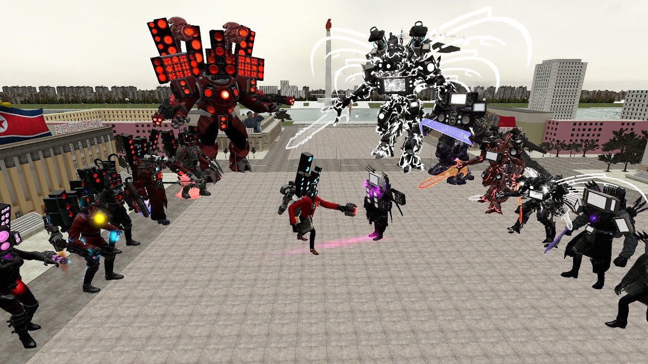 EVOLUTION OF TEAM SPEAKERMAN VS TEAM TV MAN