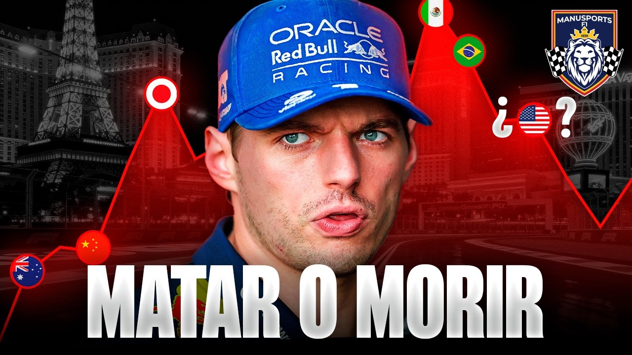 MCLAREN AMENAZA a VERSTAPPEN con la ELIMINACIÓN en el GP de Las Vegas en la F1 | Opinión ManuSports