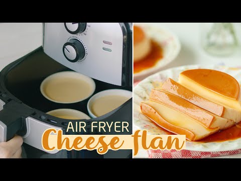 CHEESE FLAN - FLAN PHOMAI làm với NỒI CHIÊN KHÔNG DẦU