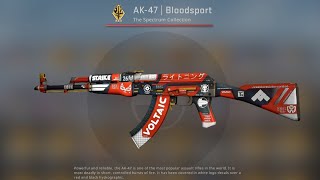 Csgo Ak47 Bloodsport Field Tested Quad
