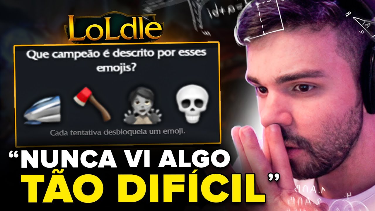 MINERVA jogando LOLDLE após SUCO de LARANJA 🌚 - 15