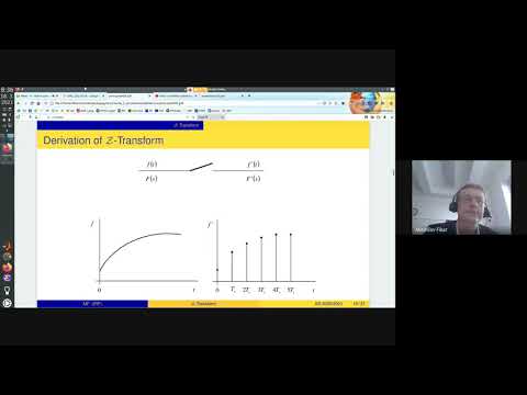 Náhľad videa: TAR2 2021 03 18 Z-transformácia 1/2