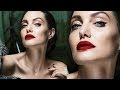 ANGELINA JOLIE Makeup Transformation | Vanity Fair 2017