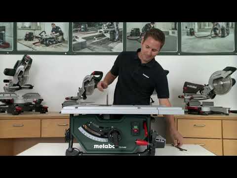 Établi pour ma scie sous table metabo TS254M 