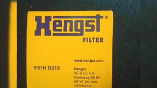 Hengst oil filter