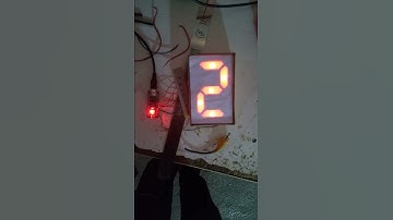 My homemade 7 Segment display Interface with Arduino - AkshayKawale