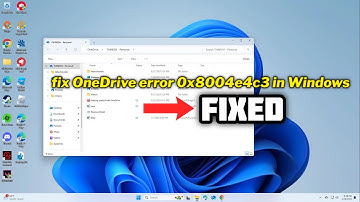 (FIXED) OneDrive error 0x8004e4c3 in Windows