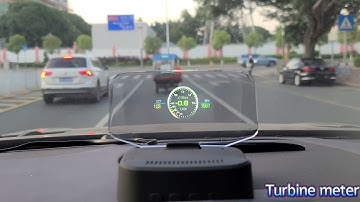 WiiYii C2 HUD With Mirror OBD2+GPS LCD Head up display