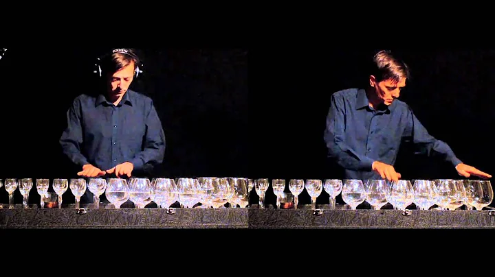 Ave Maria on glass harp