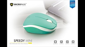 Micropack Rechargeable Blue Tech Wireless Mouse BT-751C