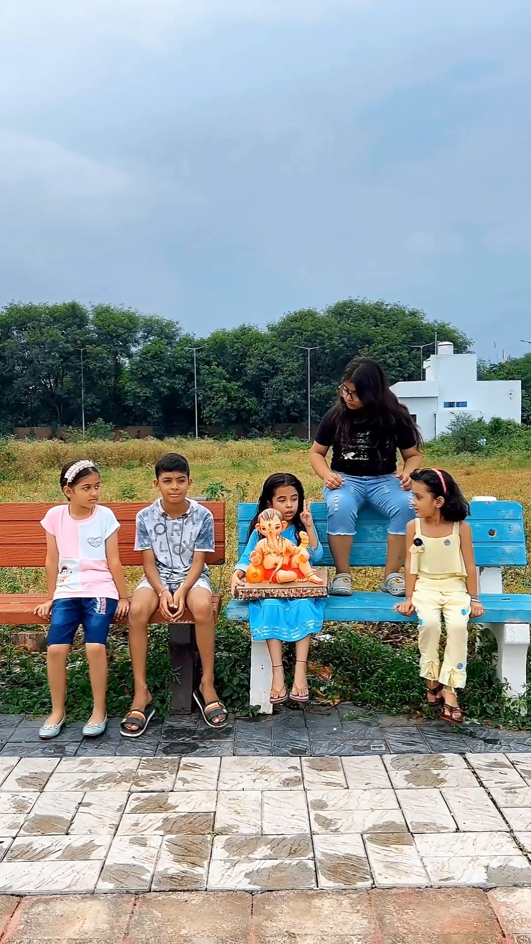 Ganesh Ji Friendship Story ♥️? #shorts #funny #kidswood