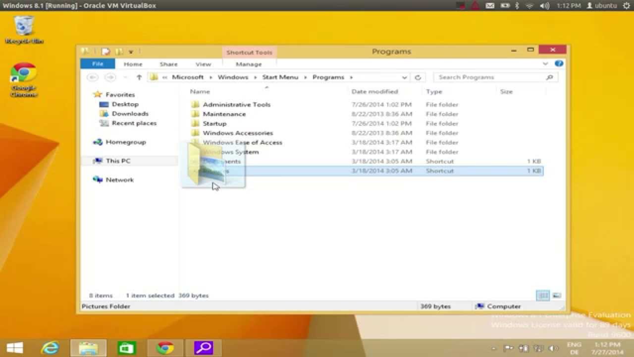 Windows 8 Tutorial How To Put Icons On Desktop In Windows 8 Windows