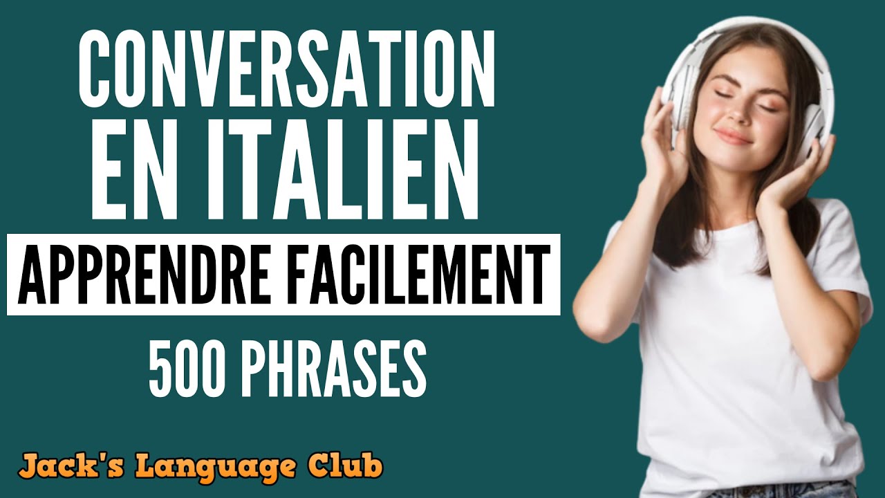 🔴 Apprendre l'italien 🔴 Conversation en italien lente et facile à