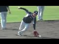 内野手必見！ ロッテ 大物ルーキー 平沢大河 ショート守備練習 2016 練習試合 対 オリックス
