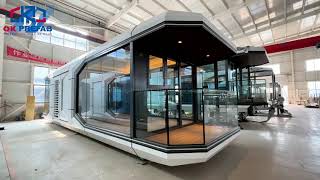 D7 model capsule house tour