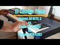 El Condor Pasa - Roland GO:KEYS 3 compared to Casio CT-S1000V compared to Yamaha PSR-E283 / YPT280