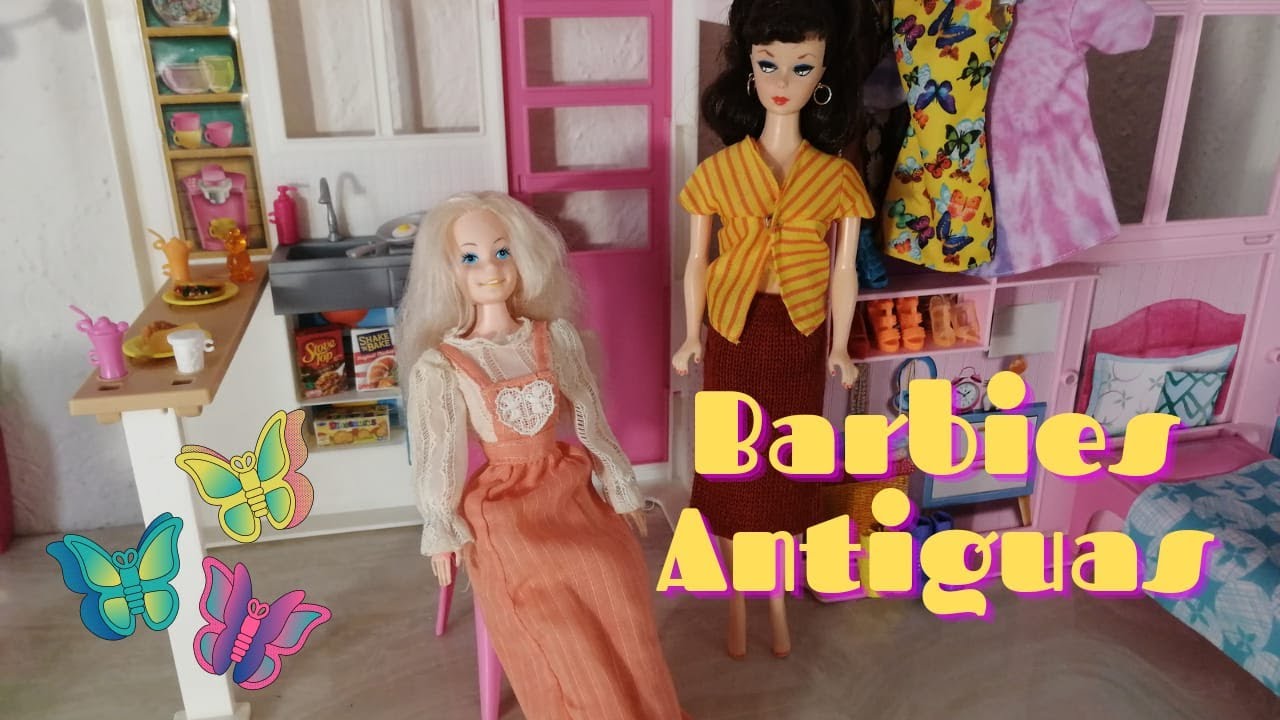 Estallar bañera Caprichoso Mis Barbies antiguas | 1959 | Vintage | You can be anything | Muñecas |  Juguetes | Mattel | Dolls - YouTube