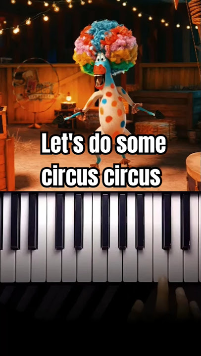 🦁Circus theme song piano cover. #piano