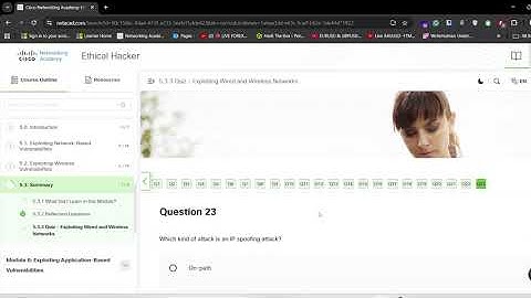 Ethical Hacker | Module 5 Exploiting Wired and Wireless Networks