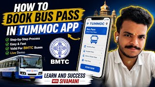 How to book Bus pass in Tummoc | Bus pass booking in Tummoc | Learn and success with sivamani screenshot 5