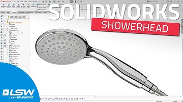 How to model a Showerhead in SOLIDWORKS?