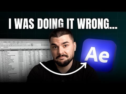 The EASIEST Way to Create Videos from Data in After Effects