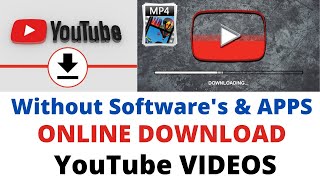 How to Download YouTube Any Videos Without Software's & Mobile Apps | Easy Download YouTube Videos screenshot 4