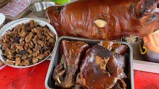 MUKBANG KIKIL JUMBO BABI GULING HARGA TERMURAH !!!