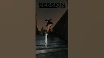 360 Inward Heel (manual catch) to FS Noseslide to regular | Session: Skate Sim #sessionskatesim