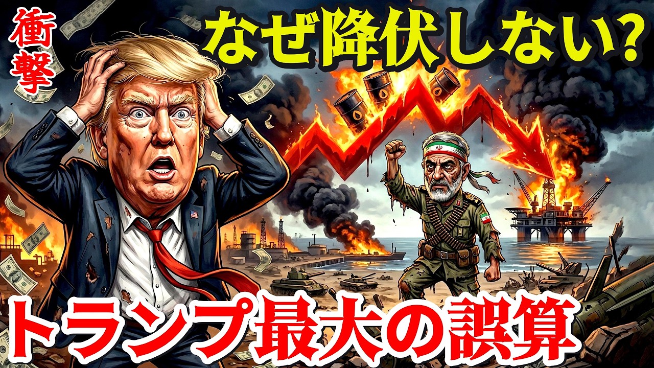 【世界経済の悪夢】トランプも困惑…軍壊滅のイランが「絶対に降伏しない」裏事情と、原油大暴騰の衝撃