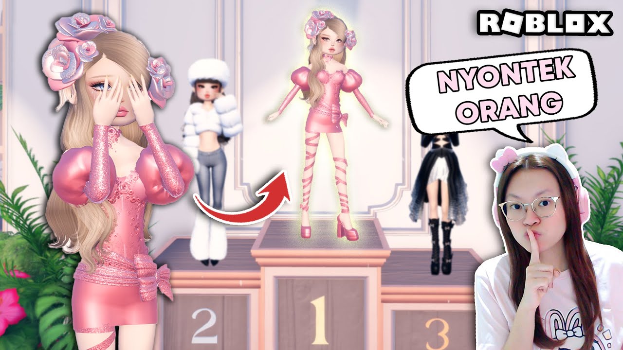 Nyontek Orang Dan Jadi Juara 1 Di Dress To Impress ?!! [Roblox Indonesia]
