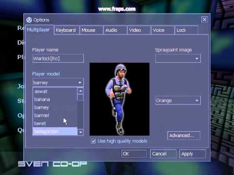 sven coop player models not working sven coop player models not working