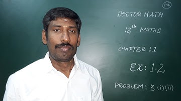 12TH MATH EX:1.2 PROB:3(i,ii) CHAP:1 APPLICATION OF MAT AND DETER GAUSS JORDAN METHOD TAM & ENG REV