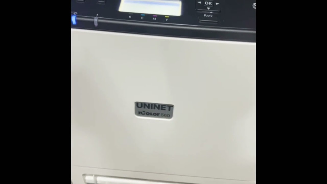 Our 1st print on the uninet icolor560