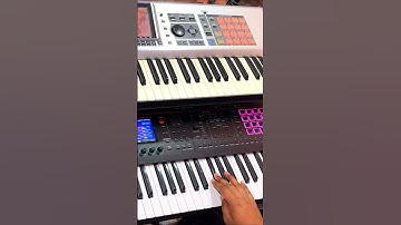 Flute New Fantom 06 Keyboard Rahul Agrawal #explore #musiclist #bhajan #keyboardplayer