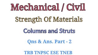 S O M - Columns and Struts - Quest & Ans - Part 2