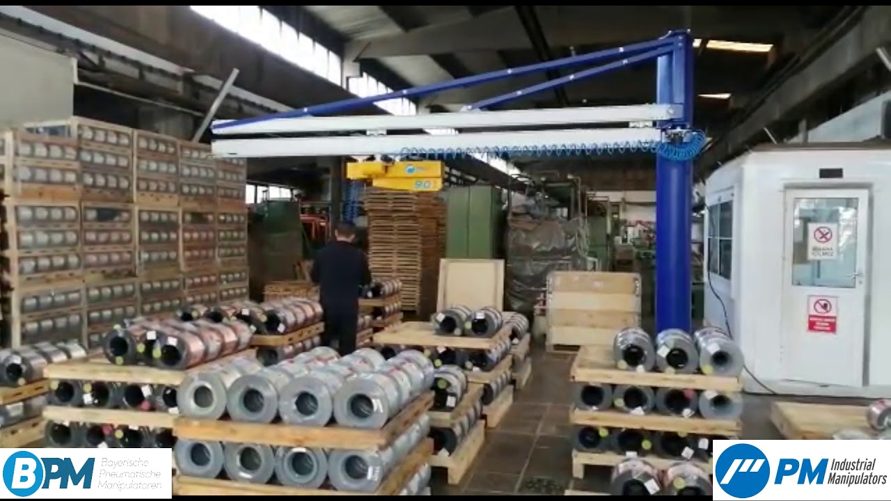 Copper Bobbin Palettizing - Mechanic-Electric - YouTube